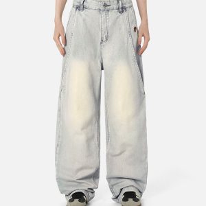 Aelfric Eden Washed Baaggy Jeans